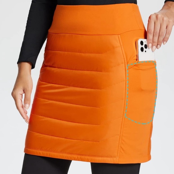 NWT BALEAF 17" Puffer Quilted Skirt Lightweight Insulated Warm Snow Skirt - Picture 3 of 5